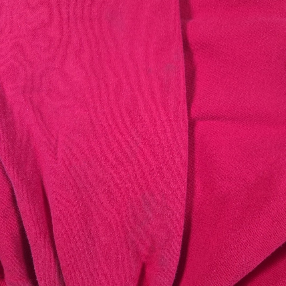 Vintage GIORDANO Sweater Large Red Pullover Turtle Neck 100% Cotton - Picture 7 of 8